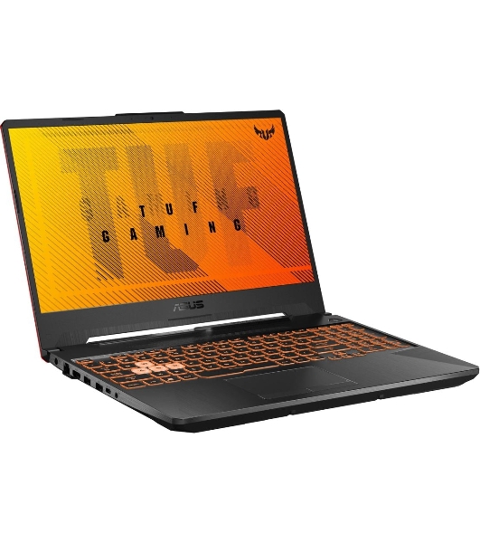 Ноутбук ASUS TUF Gaming FA506NCQ-HN031/15.6'/IPS/AMD Ryzen 7 170/32Gb/512Gb SSD/NVIDIA GeForce RTX 3050 4Gb/Без ОС/черный/2.3kg