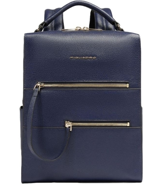 Рюкзак женский Piquadro Patricia CA6771W140/BLU темно-синий кожа