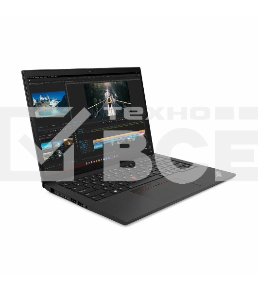 Ноутбук Lenovo ThinkPad T14 Gen 4 i7-1355U 16Gb SSD 512Gb Intel UHD Graphics 14 WUXGA IPS TS Cam 39.3Вт*ч Win11Pro(ENG) KBD RU\ENG Черный 21HD0077US