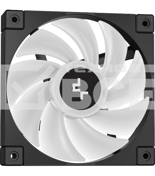 Система жидкостного охлаждения DEEPCOOL LD240 черный, 120 мм, алюминий/медь, 2400 об/мин, 38.71 дБ, 4 pin, 280 Вт