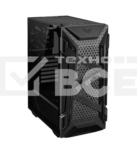Корпус ASUS GT301/BLK/ARGB FAN GT301 TUF GAMING CASE/BLK/ARGB FAN