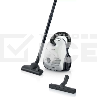 Пылесос Bosch BGLS2WH1H белый, 380/600 Вт, уборка сухая, пылесборник мешок 3 л