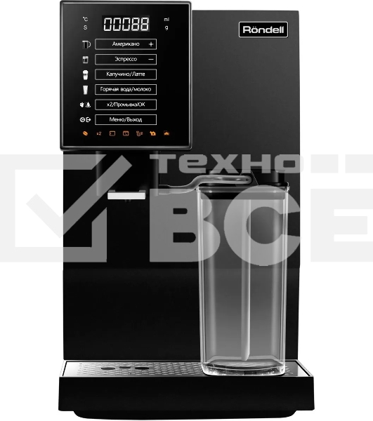 Кофемашина Rondell RDE-1118 1350Вт черный