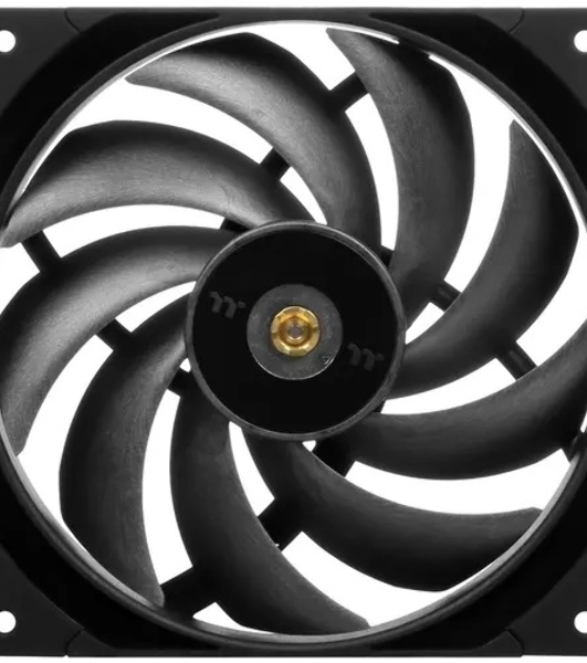 Вентилятор для корпуса Thermaltake TOUGHFAN 14 Pro черный, 140 мм, 2000 об/мин, 31.6 дБ, 4 pin