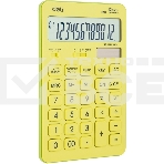Калькулятор настольный Deli Touch EM01551 желтый 12-разр., фото6
