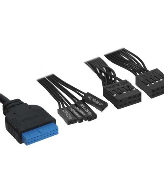 Компьютерный корпус PcCooler C3B310 WH белый без БП ATX 2xUSB3.0 audio bott PSU