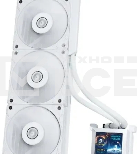 Система водяного охлаждения Lian Li HydroShift LCD 360S G89.GHSLCD36SW.00 белый 120 алюминий+медь 2500rpm 29.8db 4-pin 330W
