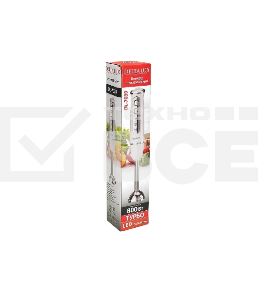 Блендер погружной DELTA LUX DL-7039 белый