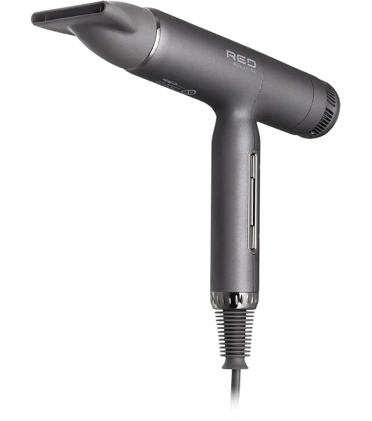 Фен Red Solution F582 серый/серебристый, 1500 Вт, ионизация