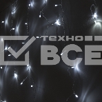 Гирлянда светод. Funray Бахрома IC-120W, 3.0x0.7м, 120 LED, хол.бел., IP20, прозрачный шнур1,5м,контр, фото6
