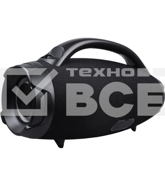 Колонка портативная Ural Урал ТТ М6+ КАРАОКЕ черный/черный 110W 1.1 BT/3.5Jack/USB-C 10м 8000mAh (ФР-00003975)