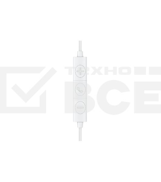 Наушники-гарнитура OLMIO MC-Pro Type-C, белые, металл, с микрофоном и регулировкой громкости