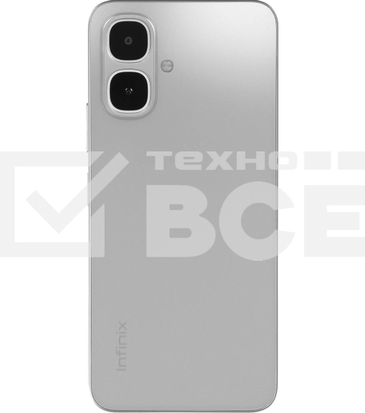 Смартфон Infinix Smart 10 X6725D 4/128Gb серебристый титан