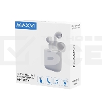 Наушники TWS Maxvi MHF-104BT белый, вкладыши, Bluetooth, сенсорное управление, до 4 ч, фото7