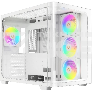 Компьютерный корпус Ocypus Iota C70 WH Curve ARGB Digital ATX без БП (Iota-C70-WHD400CD-GL)