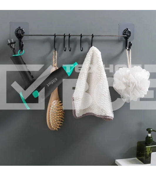 Фен Kitfort КТ-3222 2000Вт черный/бирюзовый