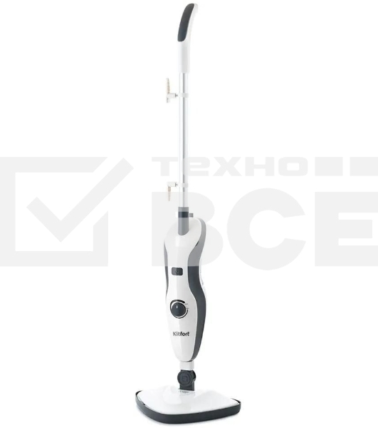 Швабра паровая Kitfort КТ-1006 1500Вт белый