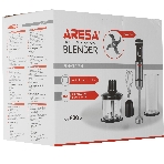Блендер погружной Aresa AR-1124 серебристый, 800 Вт, плавная регулировка, турбо, фото6
