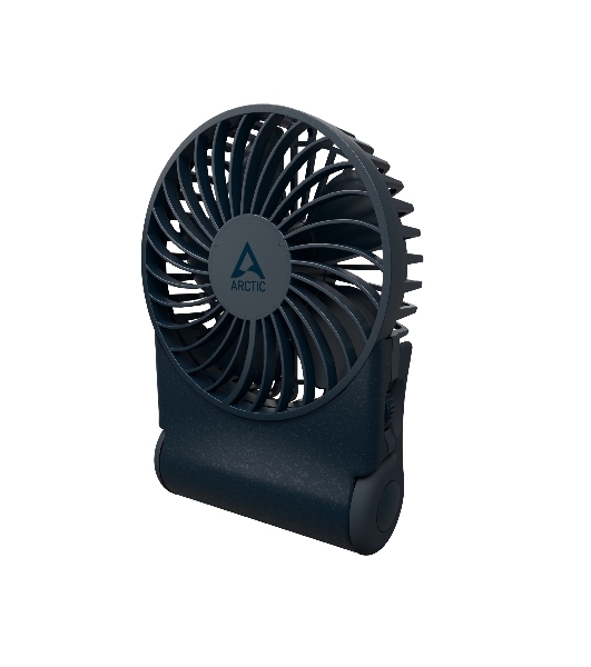 Вентилятор Arctic Cooling Arctic Summair 2Go темно-синий, настольный, 5 Вт, бесступенчатая регулировка, 9.1 см