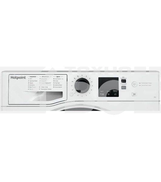 Стиральная машина Hotpoint NSS 6015 K RU белый, загр. фронтальная макс.: 6 кг 1000 об/мин класс: А