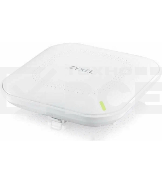 Точка доступа Zyxel NebulaFlex NWA90AX PRO, WiFi 6, 802.11a/b/g/n/ac/ax (2,4 и 5 ГГц), MU-MIMO, антенны 3x3, до 575+2400 Мбит/с, 1xLAN 2.5GE, PoE, защита от 4G/5G, БП в комплекте