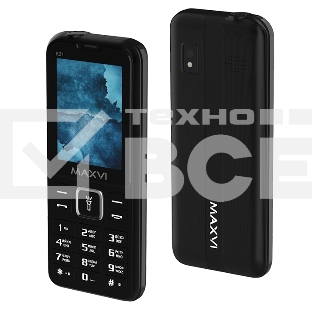 Мобильный телефон Maxvi K21 черный