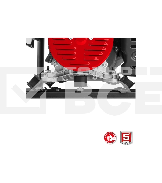 Электрогенератор гибридный Зубр СГ-3300, 3.3 кВт, 72 дБ, 44 кг