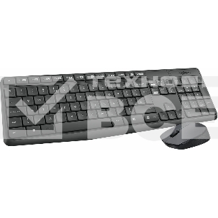 Комплект беспроводной клавиатура+мышь Logitech  MK235 Серый  (920-007949) РФ