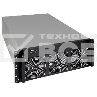 Корпус для майнинга ExeGate EX288960RUS Pro 8-650 <без БП, 2*USB, 6*fan 120мм, места под: 8 видеокарт, 1 БП>