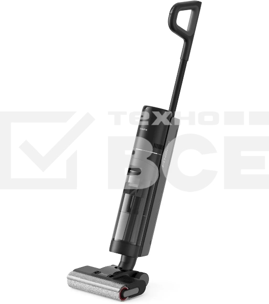 Пылесос моющий Dreame Wet and Dry Vacuum H12 Pro серый, питание от аккумулятора, 300 Вт, уборка влажная/сухая, пылесборник 0,9 л, работа от АКБ max - 35 мин