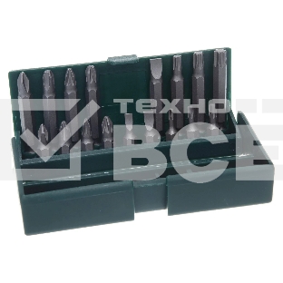 Отвертки-насадки (биты) Набор KRAFTOOL Биты с магнитным адаптером в бит-боксе, 18 предметов 26131-H18