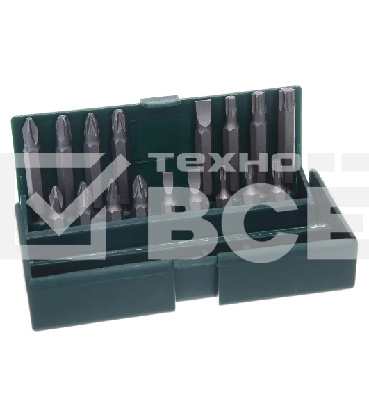 Отвертки-насадки (биты) Набор KRAFTOOL Биты с магнитным адаптером в бит-боксе, 18 предметов 26131-H18