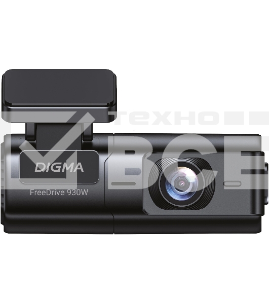 Видеорегистратор Digma FreeDrive 930W черный 4Mpix 1440x2560 2160p 140гр. Allwinner