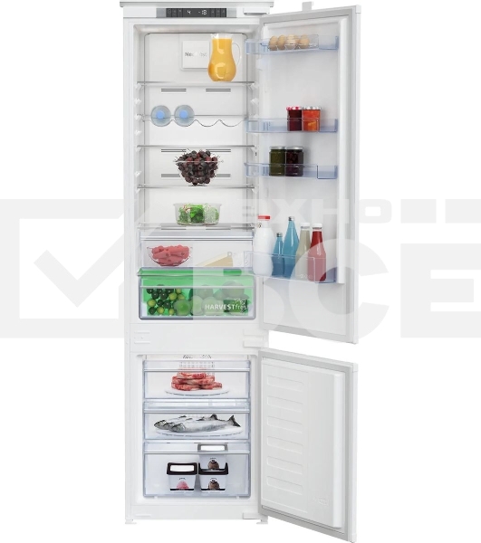 Холодильник Beko BCNA306E3S белый, 2 камеры, 215/69 л., морозилка снизу, No Frost