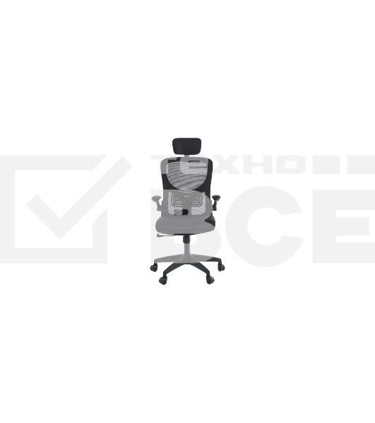 Кресло компьютерное Chairman CH633 черный, черный пластик