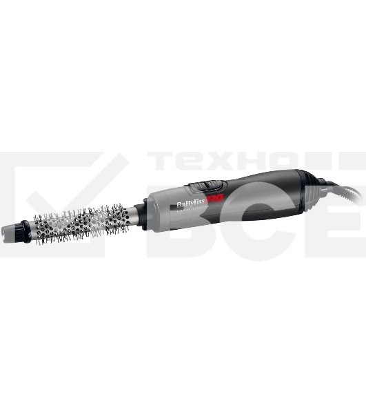 Фен-щетка BaByliss Pro Titanium Tourmaline, 700 Вт, 1 насадка (19 мм), черная