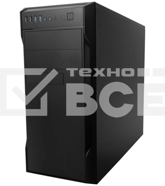 Компьютерный корпус Midi Tower InWin EAR067 Black U3*2+U2*2+A(HD)/COMBO ATX, mATX (без блока питания)