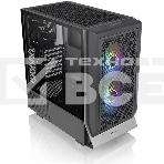 Компьютерный корпус Thermaltake Ceres 300 TG ARGB черный без БП ATX 3x140мм 2xUSB 3.0 1xUSB3.1 audio bott PSU, фото3