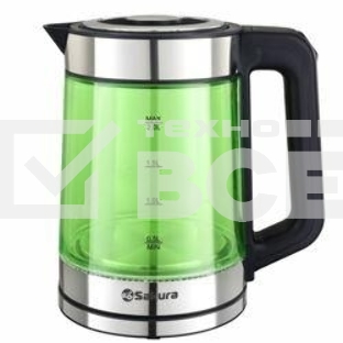 Чайник электрический SAKURA SA-2746GR 2л зеленый