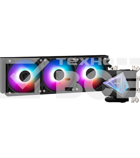 Жидкостная система охлаждения MSI MAG CORELIQUID I360 3x ARGb Gen2 Fan, ARGb Gen2 Block, Color Box