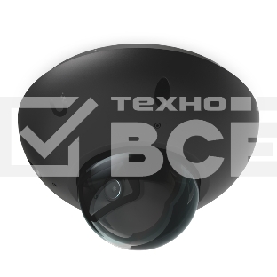 Купольная камера 4K PoE Ubiquiti UniFi Protect Camera G6 Dome Black с ночным видением, интеллектуальным распознаванием и прочным антивандальным корпусом.