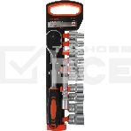 Набор инструмента AUTOVIRAZH AV-011012 12 пр.((трещетка 1/2+ удлиннитель+10 торцевых головок)), фото 1