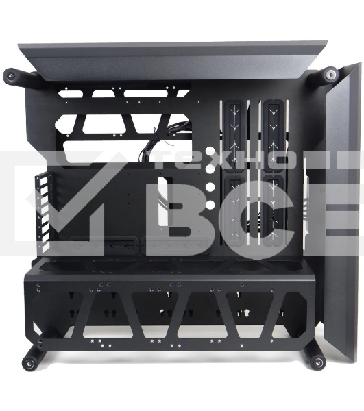 Корпус без блока питания Raijintek ENYO, Full-Tower, TG, no fans, 4xUSB-A 3.0, SSI-EEB, E-ATX, ATX, mATX, mITX Black