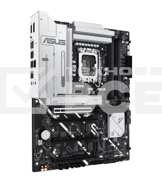 Материнская плата ASUS PRIME Z890-P, LGA 1851, Intel Z890, 4xDDR5, 4xSATA, 4xM.2, 1xPCIe 5.0 x16, 2xPCIe 4.0 x4, 1xPCIe 4.0 x1, 1xHDMI, 1xDP, 1xUSB-C (видеовыход), 1x 2.5Gb LAN, 4xUSB-A 2.0, 2xUSB-A 3.2 Gen 1, 1xUSB-A 3.2 Gen 2, 1xUSB-C 3.2 Gen 2x2, 3x3.5 мм, 7.1, ATX