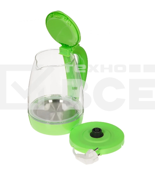 Чайник электрический Великие Реки Дон-1 салатовый