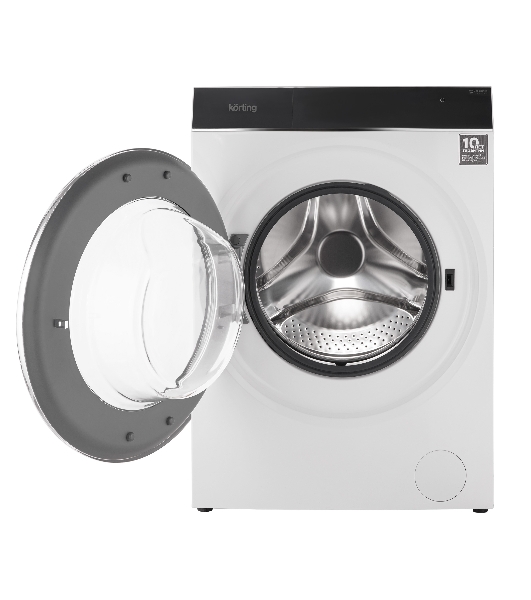 Стиральная машина Korting KWM 60DS1499 белый, загрузка фронтальная 10 кг, 1400 об/мин, класс A+++