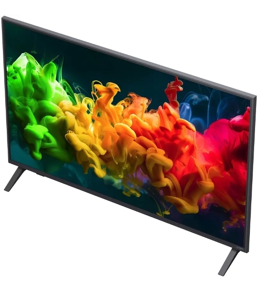 Телевизор LG 43QNED80B6B, 43', черный, Mini LED, 4K Ultra HD, 60Hz, WebOS
