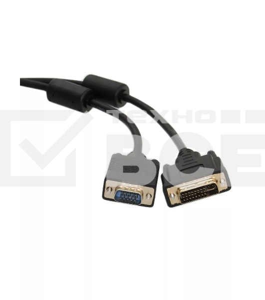 Кабель-переходник DVI (24+5)----> VGA_M/M 1,8м Telecom ( TA680F-1.8M) Кабель-переходник DVI (24+5)----> VGA_M/M 1,8м Telecom ( TA680F-1.8M)