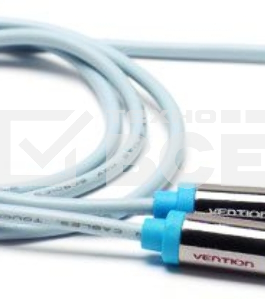 Кабель Vention аудио Jack 3,5 mm M/2RCA M - 3 м Черный