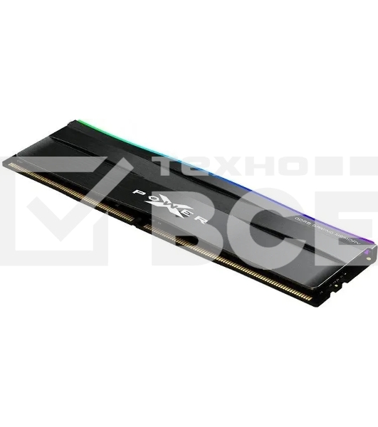 Оперативная память Silicon Power Xpower Zenith, DDR5, 16GB (1x16 GB), 6000 MHz, CL30, радиатор, RGB, чёрный